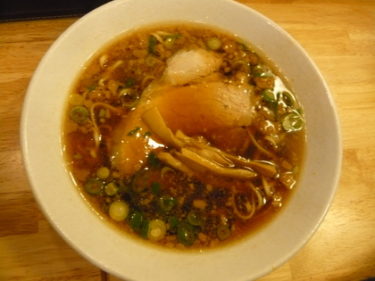 醤油の風味がたまらないラーメン 麺や太華（たいか） 横浜市戸塚区